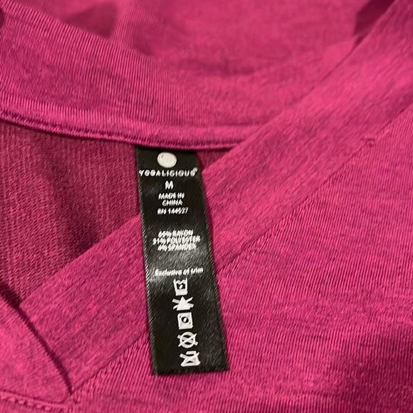 V-Neck T-Shirt by Yogalicious - Picture 2 of 4